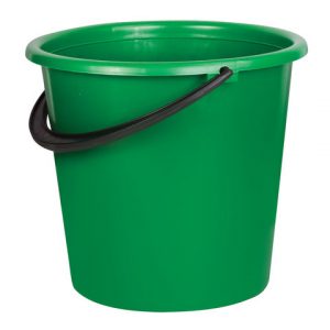 ведро 10 л, без крышки, пластиковое, усиленное, цвет ассорти, мерная шкала ЦВ-10[СА8824]