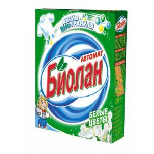 сп БИОЛАН АВТОМАТ Белые цветы  350гр (24) к.8700-4,703-4,730