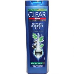 ш Clear Глубокое очищение 2в1 400мл муж.(12)