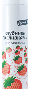 освеж ДО-РЕ-МИ АКВА ПЛЮС Клубника со сливками 350мл (12)  к.2273/19