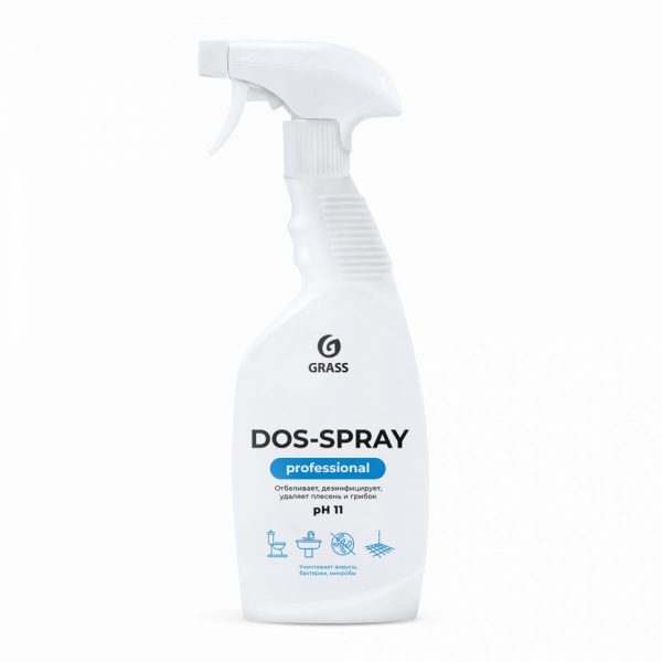 жмс д сантехники DOS-SPRAY PROFESSIONAL удаление плесени  дез. эффект 600мл(8) к.125445