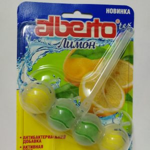освеж д унитаза ALBERTOtex,Лимони,подвеска,4 шара