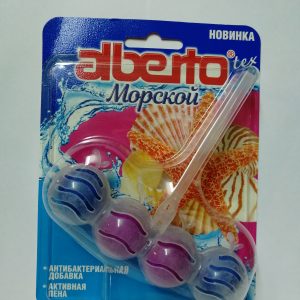 освеж д унитаза ALBERTOtex,Морской,подвеска,4 шара