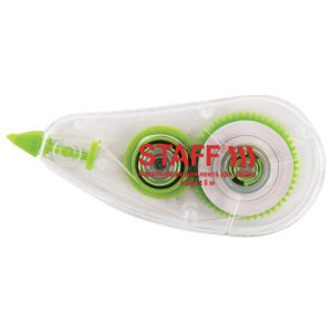 корректирующая лента STAFF "College", 5 мм х 6 м, корпус прозрачный, блистер(12)