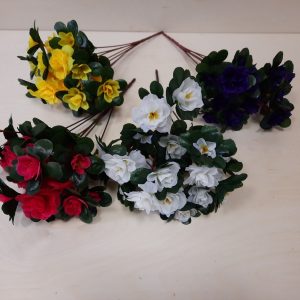 цветы искуственные букет азалии 32см 18-037