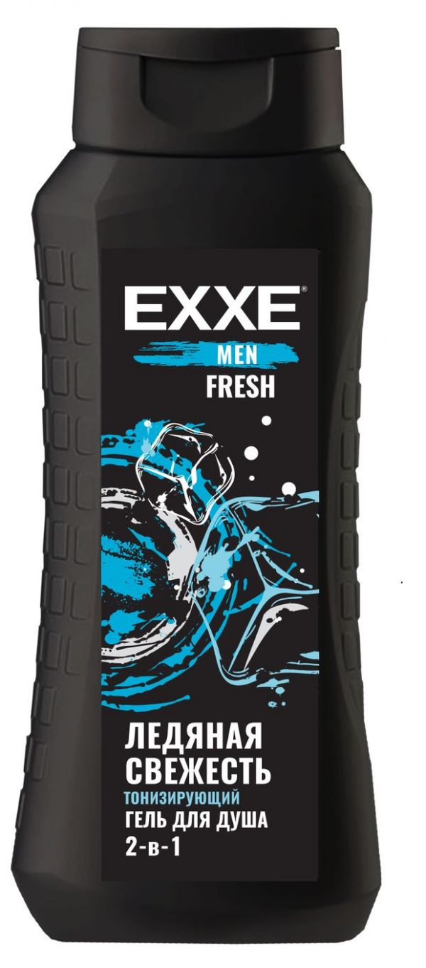 гель д душа EXXE  FRESH Тонизирующий 2в1 400 мл (12)