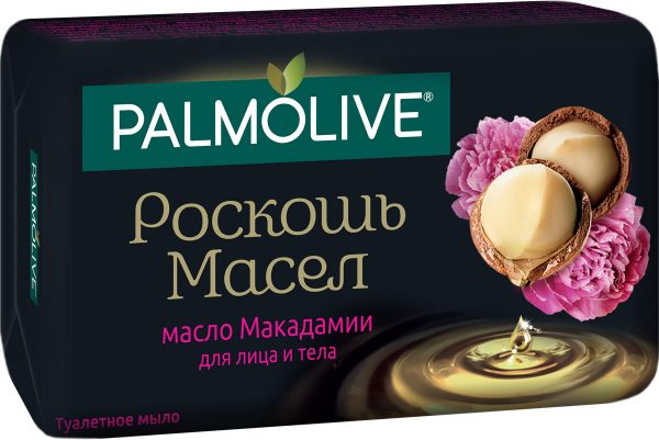 мыло ПАЛМОЛИВ Роскошь масел (макадамия) 90гр (72)