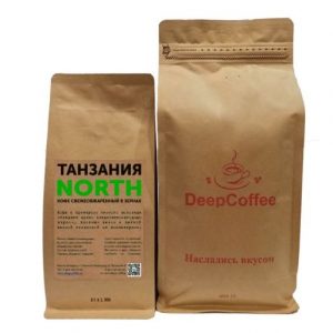 Кофе в зернах ТАНЗАНИЯ МБИНГА 250гр.