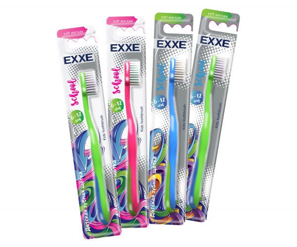 зщ EXXE Детская school 6-12 лет (мягкая), 1 шт (48)