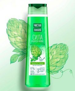 ш ЧИСТАЯ ЛИНИЯ 2в1 Хмель 400мл (12) к.2377