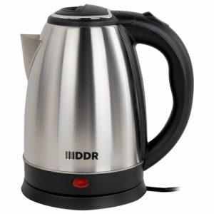 чайник 1,8 литра, 1500 Вт, ЛУЧШАЯ ЦЕНА, закрытый элемент, нержавеющая сталь, DDR DKT-188