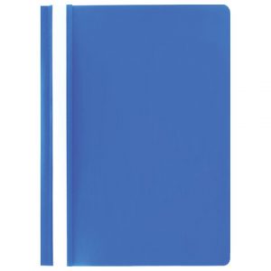 скоросшиватель пластиковый STAFF, А4, 100/120 мкм, голубой