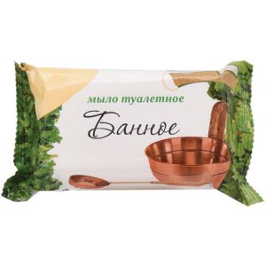 мыло БАННОЕ  200 г КМЗ в обертке(40)