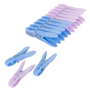 прищепки бельевые пластиковые, комплект 10 шт., 7,3см PRIMILA CLASSIC