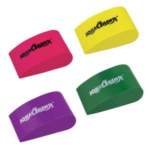 резинка стирательная ЮНЛАНДИЯ "Капля", 38х22х16 мм, цвет ассорти (36)