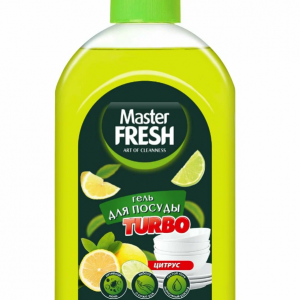 жмс д посуды МАСТЕР ФРЕШ TURBO гель ЦИТРУС 500 мл (6)