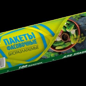 пакеты фасовочные Avikomp д/завтрака, 24х37см,7 мкм, 100шт. рулон,зеленые (30)