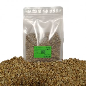 Кофе deepкофе Уганда РОБУСТА 100%,зелёный (необжаренный),в зернах 500гр.