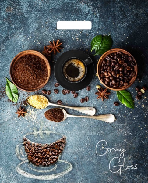 пакет с вырубной ручкой 390х480 ,"Кофе",50мкм (50)