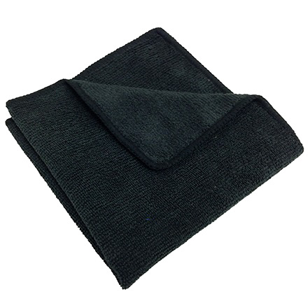 салфетка микрофибра 30х30,ЧЕРНАЯ,200гр/м2,(50)