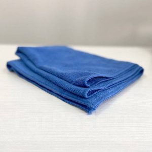 салфетка микрофибра 50х80,СИНЯЯ,320гр/м2,(50)