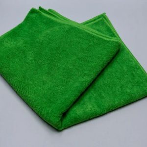 салфетка микрофибра 50х100,ЗЕЛЕНАЯ,320гр/м2,(50)