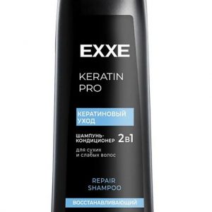 ш EXXE 2в1 с кондиционером КЕРАТИНОВЫЙ УХОД 400мл (12)