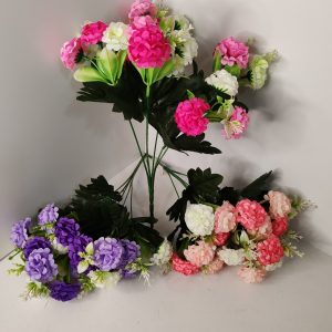 цветы искуственные букет бархоток 5 веток 35 см 18-550