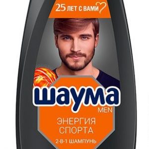 ш ШАУМА Энергия спорта 2в1 360мл (10) муж