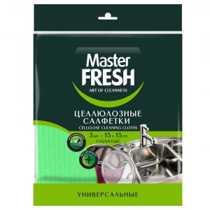 салфетка целлюлоза Master FRESH 3шт(50)