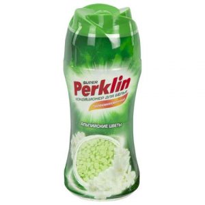 конд д белья PERKLIN  в гранулах, "Альпийские цветы", парфюм. 25стирок, 250гр. (30)