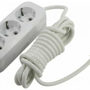 удлинитель ПВС 3х1 3 розетки 3 м 16Ас заземлением
