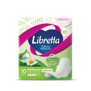 прокладки ЛИБРЕТТА НОРМАЛ Забота природы 10 шт (10)