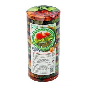 крышки винтовые Твист-Офф Элитные Ассорти  D=82мм, 20шт