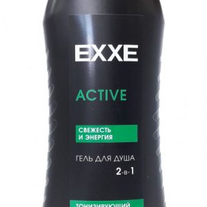 гель д душа EXXE АКТИВ СПОРТ  "Охлаждающий" 2в1 ,400 мл. муж. (12)