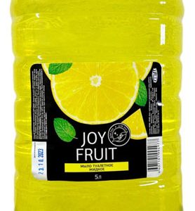 мыло жидк 5л JOY FRUT Лимон (4)
